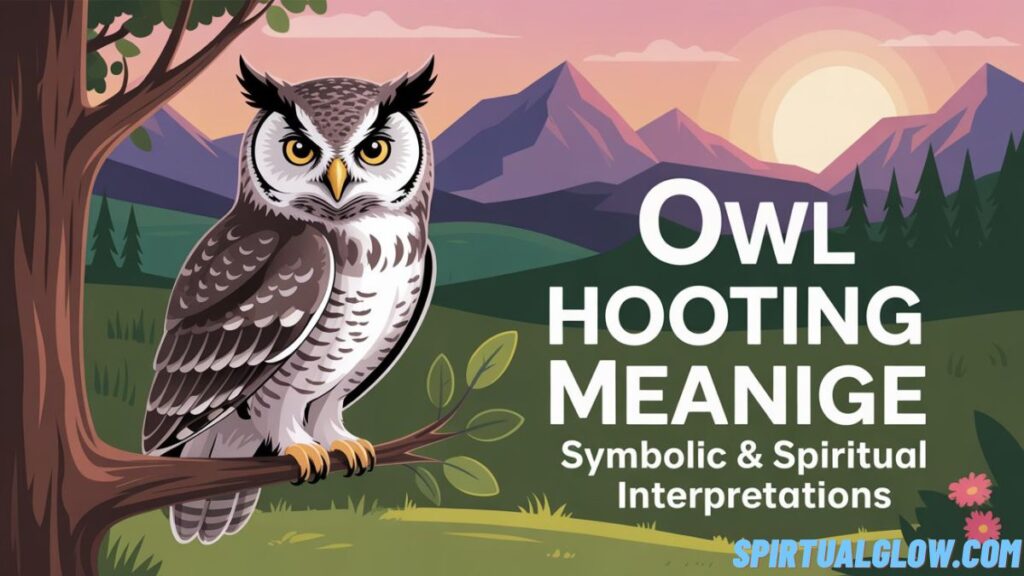owl hooting meaning symbolic and spiritual interpretation
