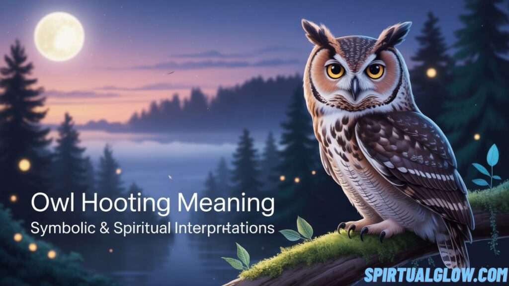 owl hooting meaning symbolic and spiritual interpretation
