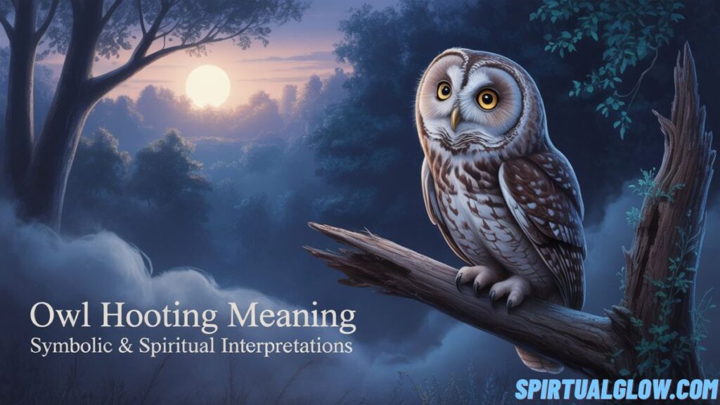 owl hooting meaning symbolic and spiritual interpretation