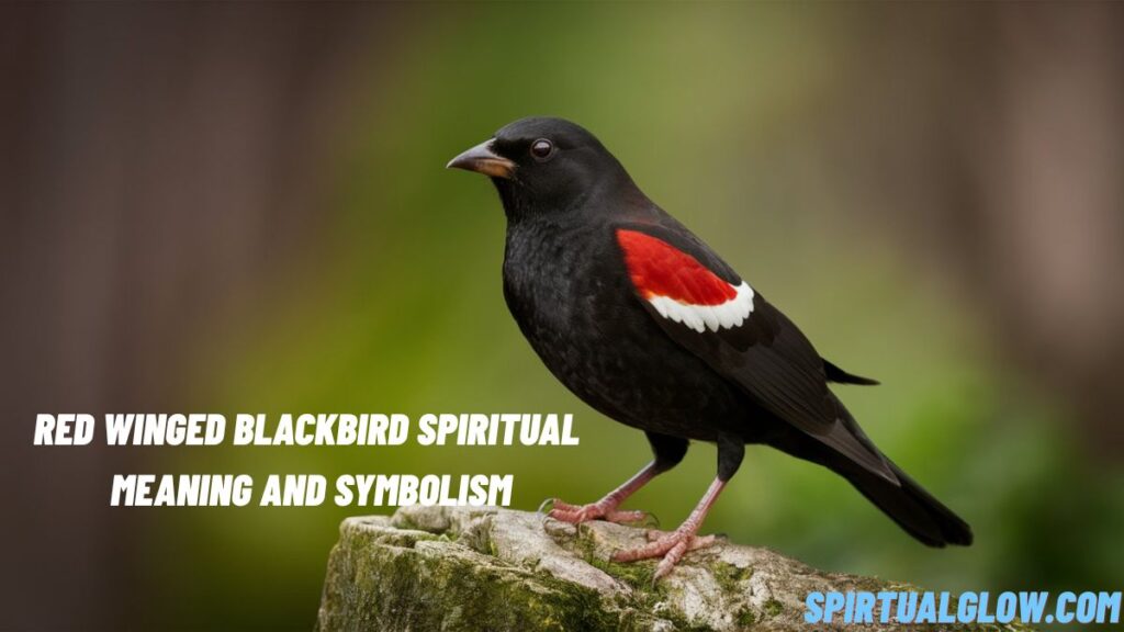 red winged blackbird spiritual meaning and symbolism