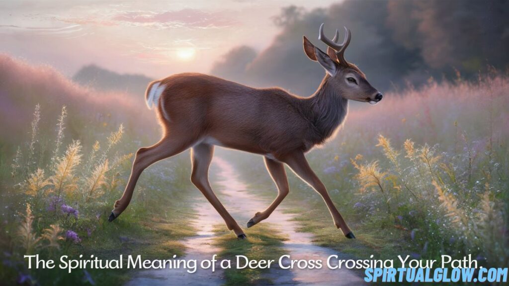 spiritual-meaning of a deer crossing your path