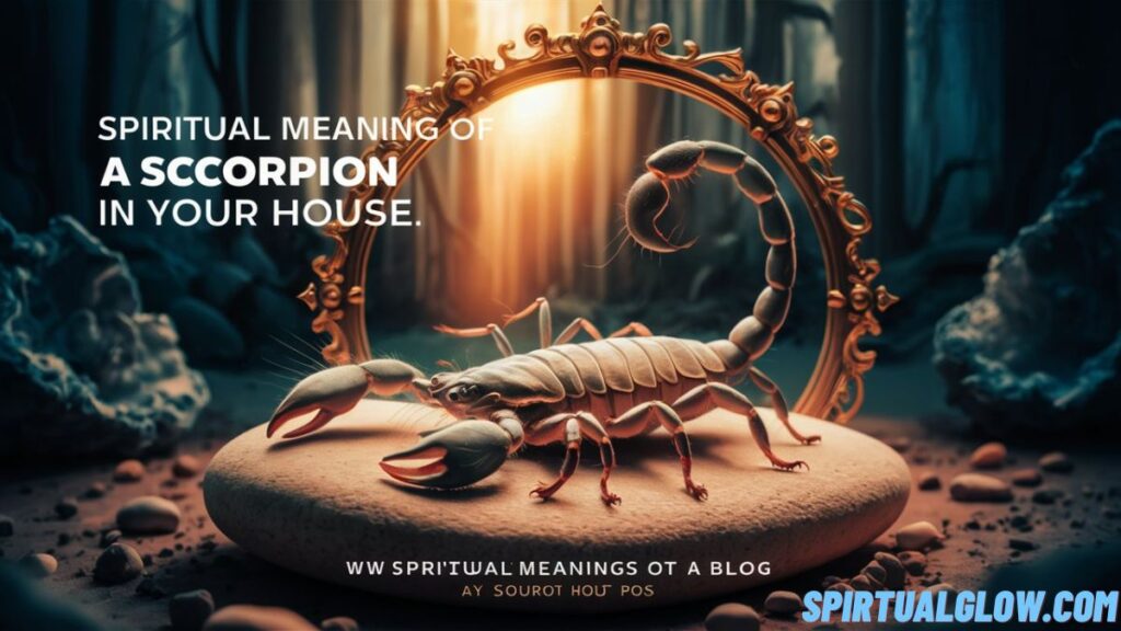 spiritual meaning of a scorpion in your house