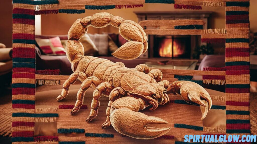spiritual meaning of a scorpion in your house