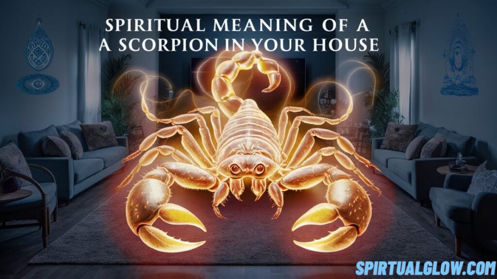 spiritual meaning of a scorpion in your house