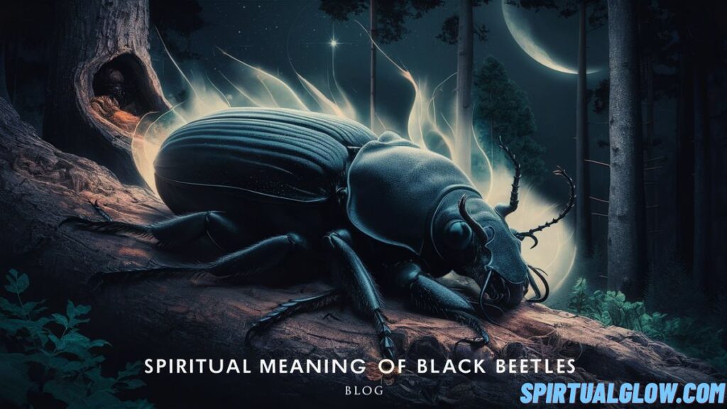 spiritual meaning of black beetles