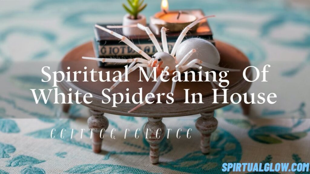 spiritual meaning of white spiders in house