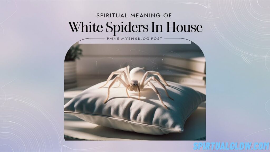 spiritual meaning of white spiders in house