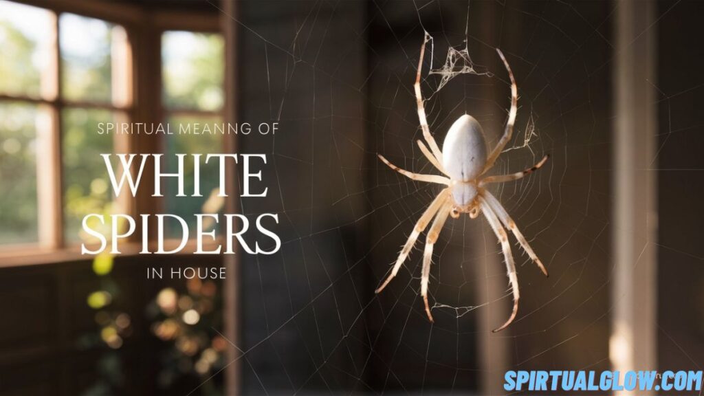 spiritual meaning of white spiders in house