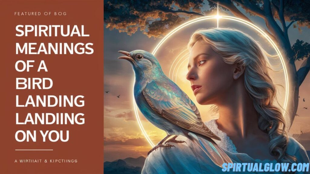 spiritual meanings of a bird landing on you