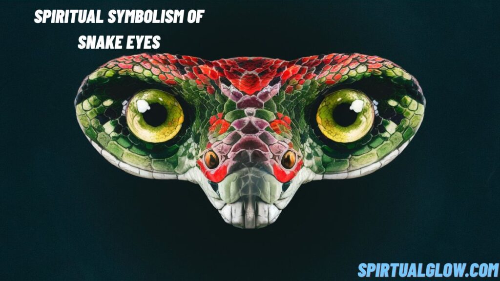 spiritual symbolism of snake eyes