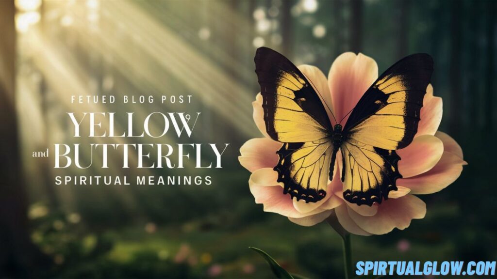 yellow and black butterfly spiritual meanings