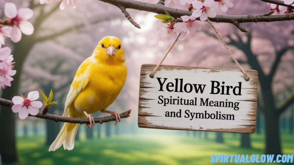 yellow bird spiritual meaning and symbolism