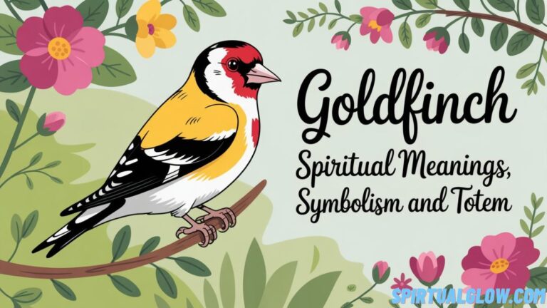 goldfinch spiritual meanings symbolism and totem