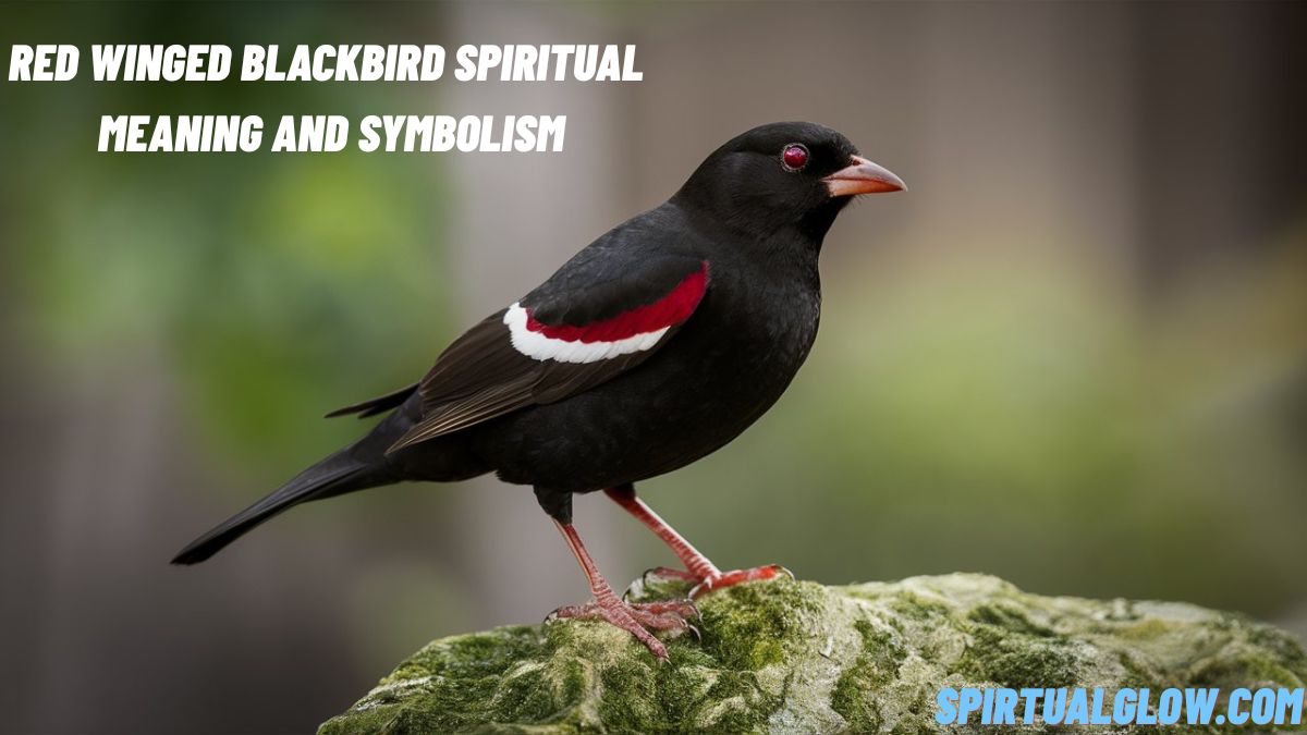 red winged blackbird spiritual meaning and symbolism