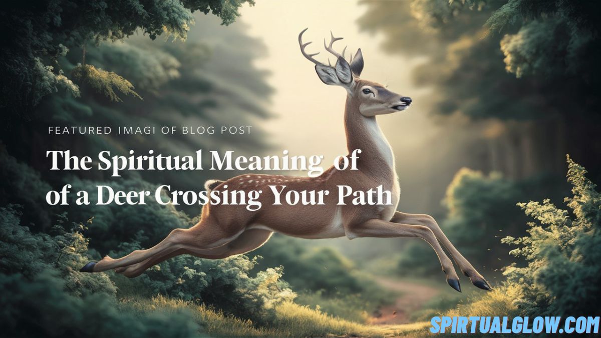 spiritual-meaning of a deer crossing your path
