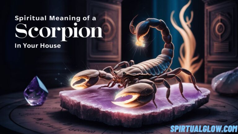 spiritual meaning of a scorpion in your house