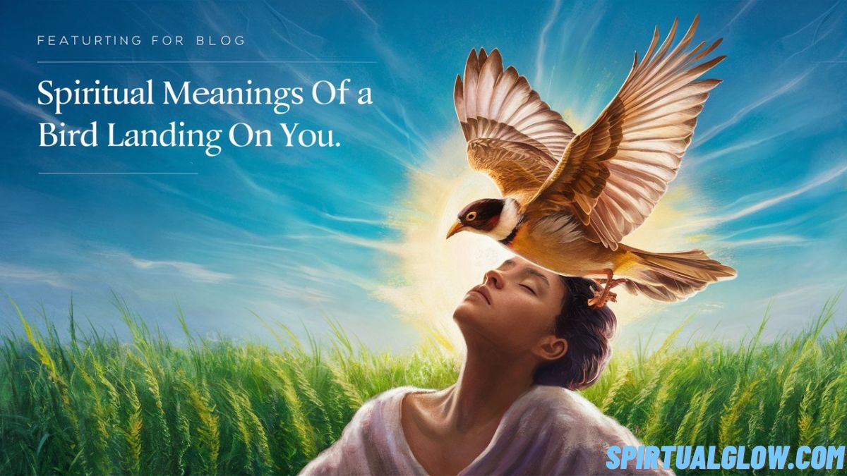 spiritual meanings of a bird landing on you