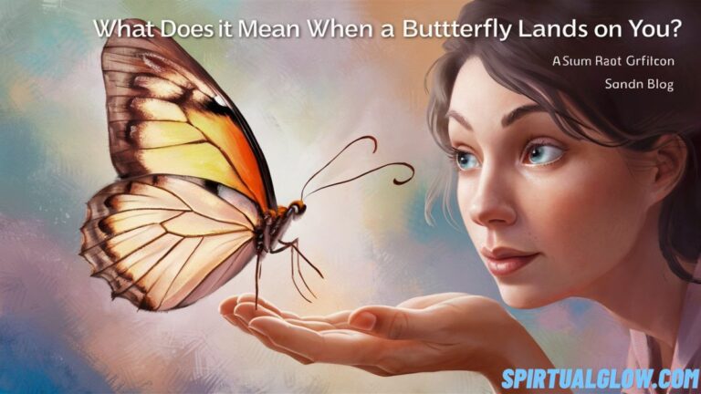 What Does It Mean When a Butterfly Lands on You