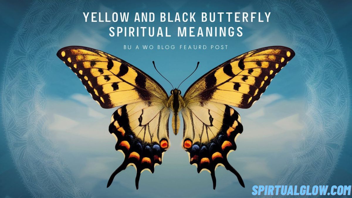 yellow and black butterfly spiritual meanings